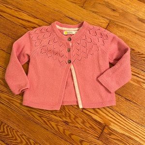 Baby Boden pink cardigan 18-24 months